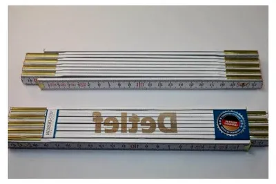 Produktbild von Zollstock mit der Gravur DETLEF