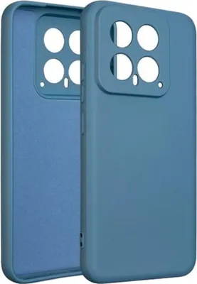 Produktbild von Beline Silikonhülle Xiaomi 14 Niebieski/Blau