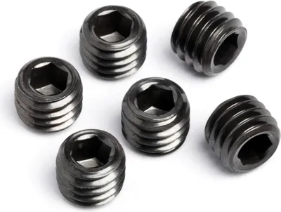 Productafbeelding van HPI machinebout M5x4mm, zwart (6 stuks)