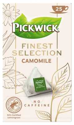 Produktbild von Pickwick Finest Selection Kamille Kräutertee, 25 Beutel, 50g, aromatisch