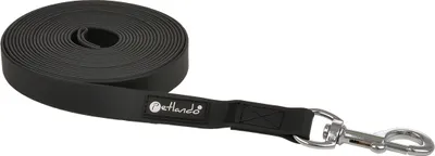 Produktbild von Petlando Trekking Schleppleine Fährtenleine 5m x 2cm breit schwarz