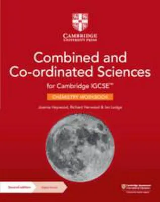 Obrázek produktu pro Cambridge Igcse(tm) Combined and Co-Ordinated Sciences Chemistry Workbook with Digital Access (2 Years)