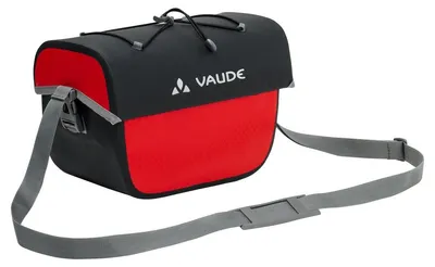 Produktbild von VAUDE Aqua Box, Vorderseite, Fahrradtasche, Polyester, Schwarz, Rot, 6 l, 7 kg