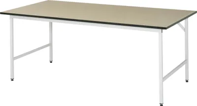 Produktbild von Rau Arbeitstisch MDF BxTxH 2000x1000x800-850mm