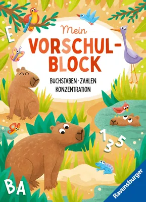 Produktbild von Mein Vorschulblock: Buchstaben, Zahlen, Konzentration