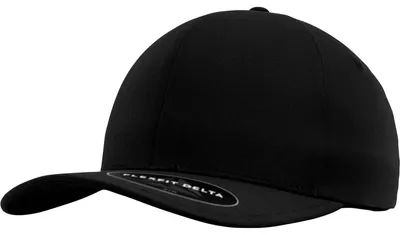 Image de Flexfit Delta Baseball Cap schwarz S/M