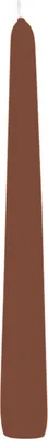 Produktbild von Spitzkerzen Kastanie Braun 250 x Ø 25 mm, 8 Stück