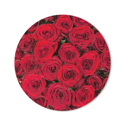 Produktbild von MuchoWow® Mauspad Mousepad Rosen - Blumenstrauß - Rot 40x40 cm - Mousepads - Maus Mat - Pad - Mausunterlage - Schreibtisch Accessoires