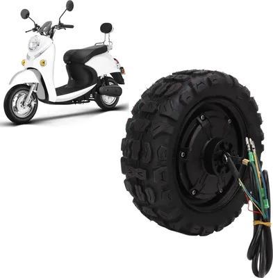 Zdjęcie produktu dla bezszczotkowy zasilacz skutera elektrycznego 36 V do 60 V 500W 1500W 11 cali do motocykla terenowego
