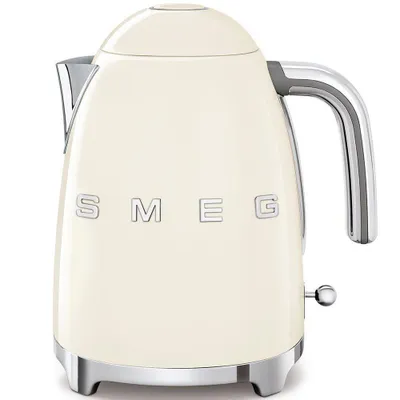 Produktbild von SMEG Wasserkocher Edelstahl 1,7 L Fassung, 2400 W, Wasser Kocher, 2400,00 W, 360° Basis, BPA- Frei, elektrischer
