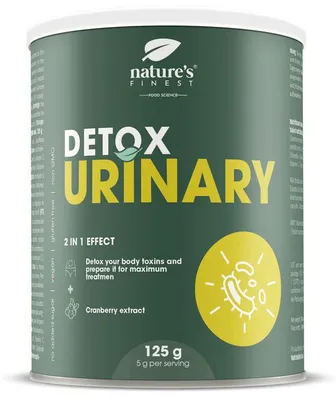 Immagine prodotto di Detox Urinary - Flusso Urinario Pulito - con Mirtillo Rosso, Serenoa Repens e Cardo Mariano - 125 g
