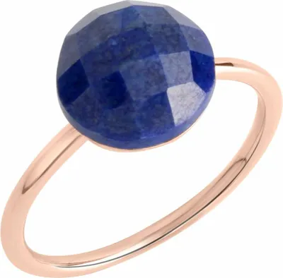 Produktbild von Jamelli Ring 925/- Sterling Silber rot 054 (17,2) Lapislazuli blau 300270122J-RV