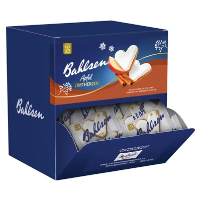 Produktbild von Bahlsen Apfel-Zimtherzen 130er, KI-generiertes Bild