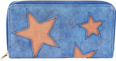 Produktbild von Damen Geldbörse Quer Kunstleder Stars Stars, langlebig