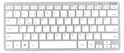 Imagen del producto de INCA IBK-569BT INCA Tastatur IBK-569BT  ultradünn, Bluetooth, Multimedia,SI retail