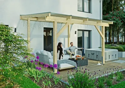 Produktbild von Terrassendach Denver III 4,09x3,50 m