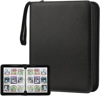 Image de Album Minicee pour 900 cartes avec pochettes et top loaders, 9 compartiments