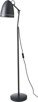 Produktbild von Superliving Stehlampe Metall "Dynamo" matt schwarz