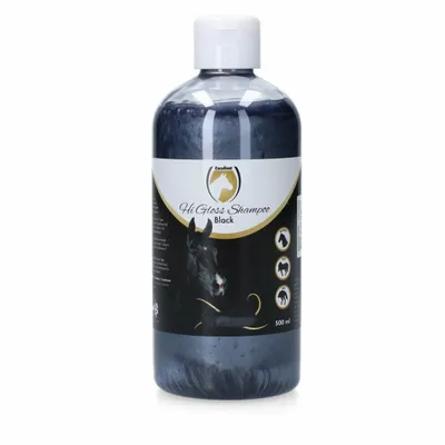 Produktbild von Excellent Horse Hi Gloss Shampoo schwarz 500 ml