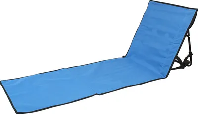 Produktbild von KIK KX5393 Nastavitelná plážová podložka s opěrkou 150 x 50 cm modrá