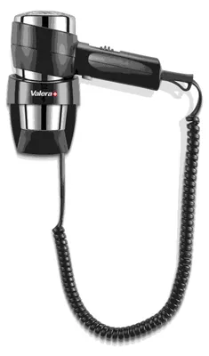 Produktbild von Valera Wandhaartrockner, Action Super Plus 1600, 1600W, Ein/Aus-Druckschalter, schwarz, 1 Stk.