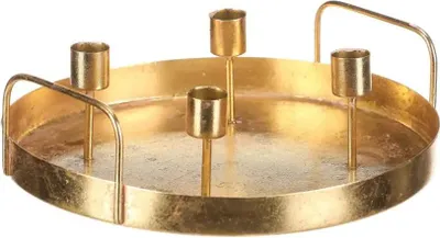 Obrázek produktu pro Autronic Svícen kovový UM1036 GOLD