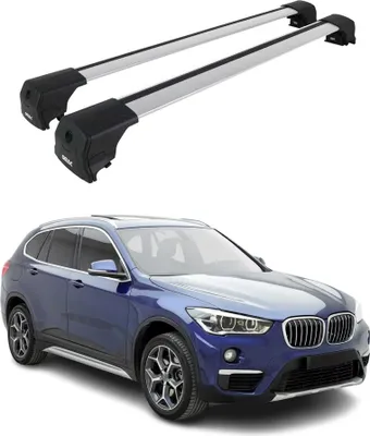 Produktbild von Dachträger Gepäckträger für BMW X1 F48 2015-2022 ABE Grundträger Alu Silber