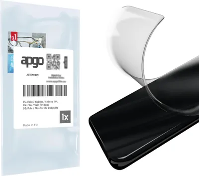 Produktbild von apgo Rückseite Schutzfolie, Matt, kompatibel mit Xiaomi Redmi Note 13 5G, Hinten Hydrogel-Displayschutzfolie mit Positionierhilfe, kratzfest, einfache Montage