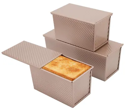 Productafbeelding van Set van 3 Antiaanbak Bakvormen voor Brood