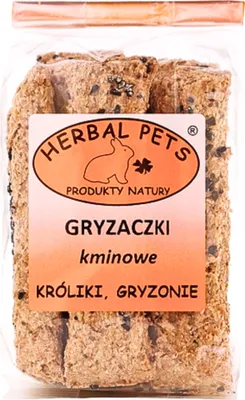 Produktbild von Kmin-Geschmack Snacks Für Kaninchen Und Nagetiere - Natürliche Zahnpflege 160G