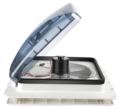 Produktbild von Dachventilator für Wohnmobile - Dachlüfter, Ventilator für Wohnwagen, 12V, RV-Ventilatorgitter