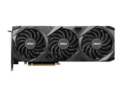 Produktbild von MSI VENTUS GeForce RTX 3070 3X PLUS 8G OC LHR, GeForce RTX 3070, 8 GB, GDDR6, 256 Bit, 7680 x 4320 Pixel, PCI Express 4.0