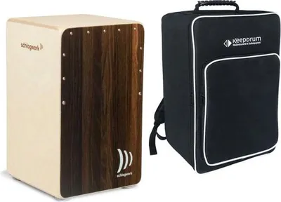 Immagine prodotto di Schlagwerk CP-408 Cajon Rovere scuro con borsa