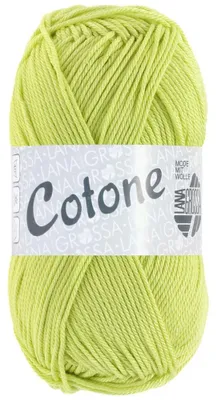 Produktbild von Lana Grossa Cotone 077 Zitrusgelb 50g