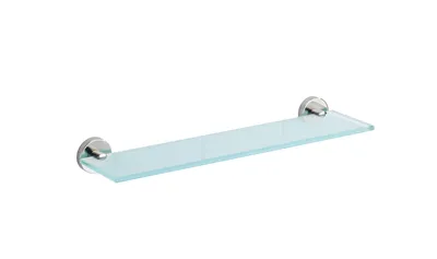 Produktbild von WENKO Wandablage Wandregal Ablage Badregal Glasregal Glasablage Hängeregal Bosio