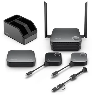 Imagen del producto de BenQ 9H.K0FBY.R0E BenQ InstaShow VS25 Wireless 4K Konferenzsystem