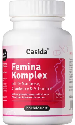 Obrázek produktu pro Femina Complex with D Mannose+Cranberry Capsules 60 kapslí