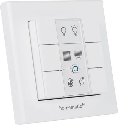 Imagen del producto de eQ-3 HomeMatic IP, panel de control de pared, 6 teclas, HmIP-WRC6