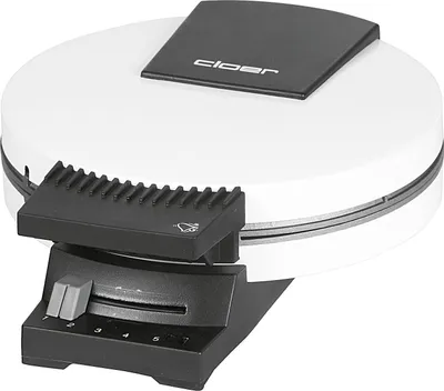 Produktbild von Cloer 281, 1 Waffel(n), Kreis, Schwarz, Weiß, 15 cm, 1,26 m, 800 W