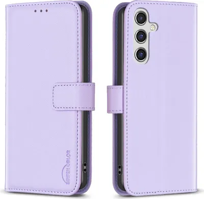 Produktbild von Samsung Galaxy S25 FE Hülle - BINFEN Klapphülle - Lavendel