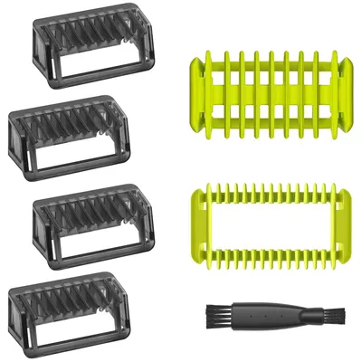 Produktbild von Aufsätze 1/2/3/5 mm 4 Bart-Aufsätze 1 Körper-Aufsatz 1 Hautschutz Kompatibel mit Philips OneBlade Pro QP2530 QP2630 QP2734 QP2830 QP6510 Phonillico®