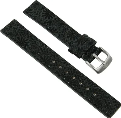 Produktbild von Ersatzband Leder schwarz 16mm für s.Oliver SO-1588-LQ