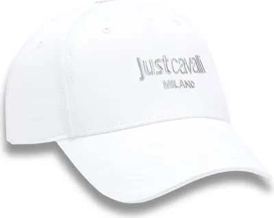 Produktbild von JUST CAVALLI MÜTZE FÜR WEISSE MÄNNER : Farbe - Weiß, Größe - UNI Größe: UNI Farbe: Weiß