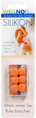 Zdjęcie produktu dla Zatyczki do uszu Wellnoise skin Blister 3X2 szt