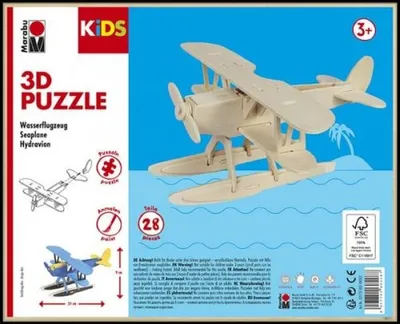 Immagine prodotto di Marabu 317000000002 Marabu KiDS 3D puzzle "Idrovolante", 28 pezzi