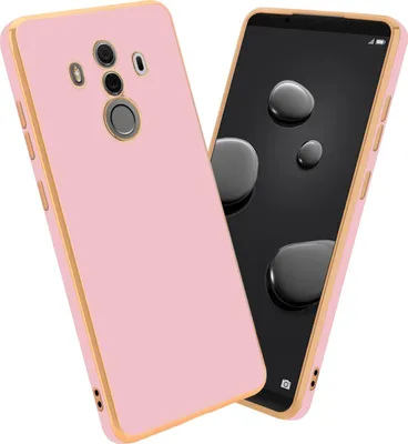 Produktbild von Cadorabo Schutzhülle für Huawei MATE 10 PRO Hülle in Rosa Handyhülle TPU Silikon Kameraschutz Etui Case