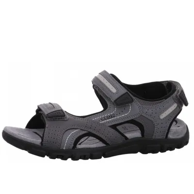 Produktbild von Geox Strada Herrenschuhe Sandale Grau Freizeit, Schuhgröße:46 EU