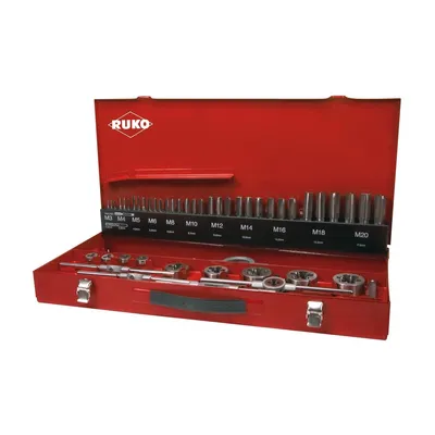 Produktbild von RUKO Gewindeschneidwerkzeugsatz 245040 Schnellarbeitsstahl