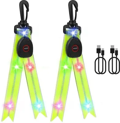 Productafbeelding van Set van 2 LED Flitslichten voor Schooltassen