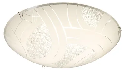 Produktbild von LED Kristall Deckenleuchte, Chrom, Glas, 25 cm